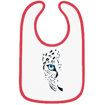 Discover Leopard Eye Abstract Design Bibs