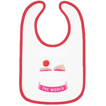 Discover School Principal Back To School Bibs