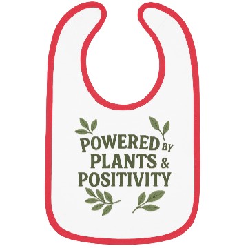 Discover Empowering Plants and Positivity Motif Bibs