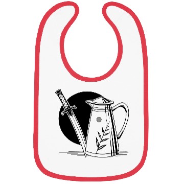 Discover a milk frothing pitcher with a katana Bibs