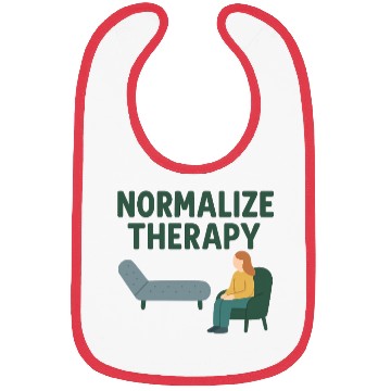 Discover Normalize Therapy Inspirational Design Bibs