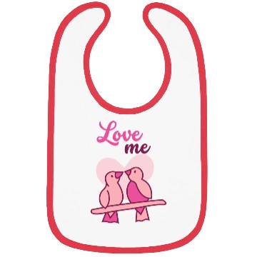 Discover Love me birds Bibs