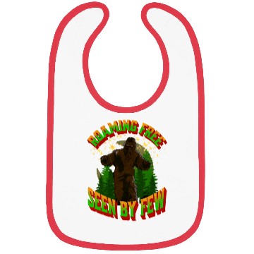 Discover Roaring Forest Bigfoot Design Bibs