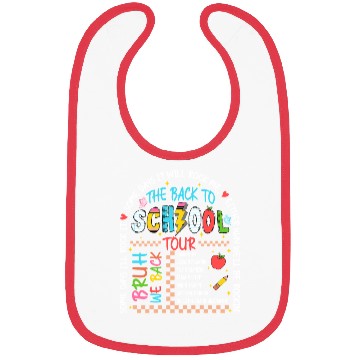 Discover Back to School Tour Bibs – Fun Teacher Design