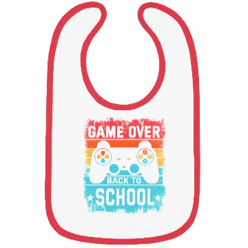 Discover Game Over Back to School Bibs – Retro Gamer