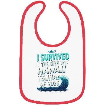 Discover I Survived The Great Hawaii Tsunami 1 Bibs