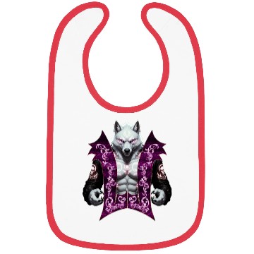 Discover Wolf Mythic Warrior  Bibs