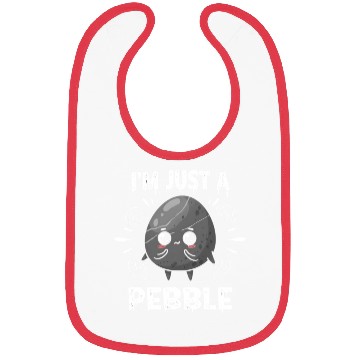 Discover I'm Just a Pebble – Cute Dandy's World Graphic Kid Bibs