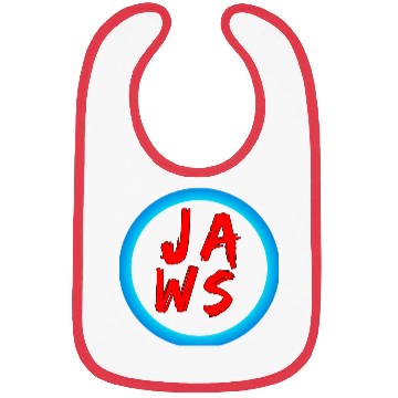 Discover Vibrant Graffiti Style JAWS Logo Bibs