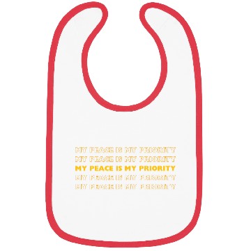 Discover Empowerment Peace Quote Design Bibs