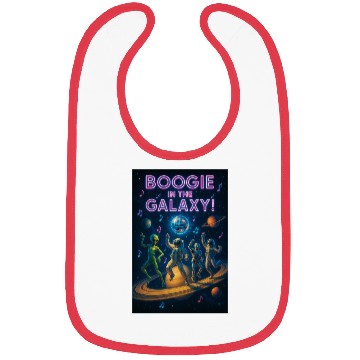Discover Boogie Galaxy Astronaut Dance Scene Bibs