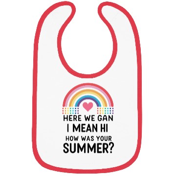Discover Vibrant Summer Celebration Rainbow Bibs