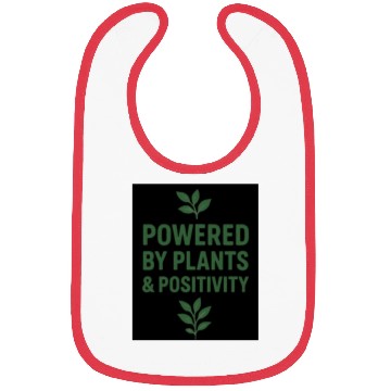 Discover Powered by Plants and Positivity Bibs