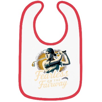 Discover FEARLESS ON THE FAIRWAY FUNNY WOMEN GOLF Bibs