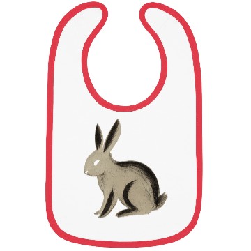 Discover Stillness Before the Spring – Minimalist Rabbit Bibs