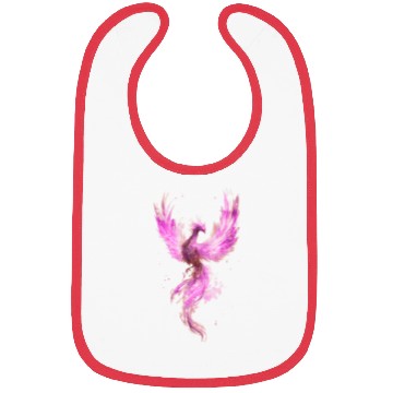 Discover Celestial Phoenix Watercolor Illustration Bibs