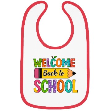 Discover Welcome Back to School Bibs