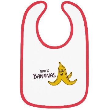 Discover Whimsical That's Banana Character Bibs