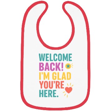 Discover Welcome Back To School, Teacher Appreciation Gift Bibs