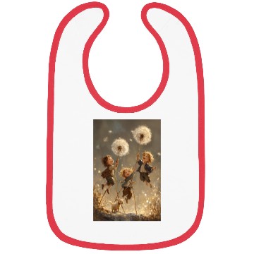 Discover Joyful Dandelion Adventure Bibs