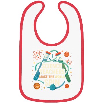 Discover Science Teacher Galaxy – Make the World Spin Bibs