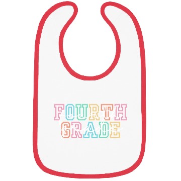 Discover Fourth Grade Teacher Bibs, 4th Grade Teacher Shir