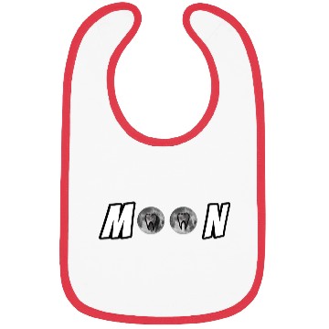 Discover Tooth and Moon Lunar Dental Design Bibs