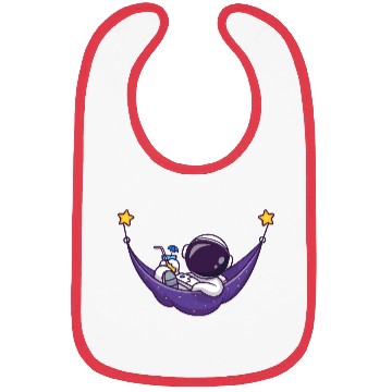 Discover Space Explorer Astronaut in Hammock Bibs