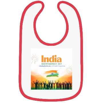 Discover Vibrant India Independence Day Celebration Bibs