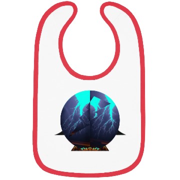 Discover Royal Blue Lightning Bibs