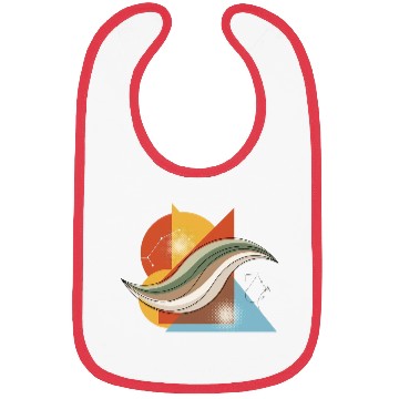 Discover Abstract Geometric Nature Motif Bibs