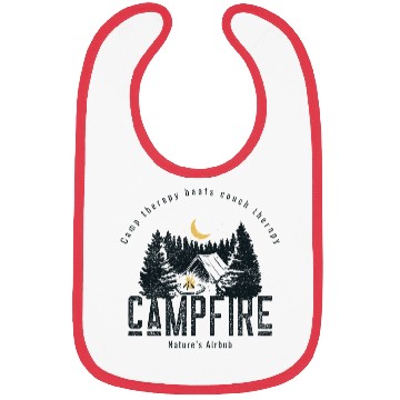 Discover Camp therapy beats couch therapy camping Bibs