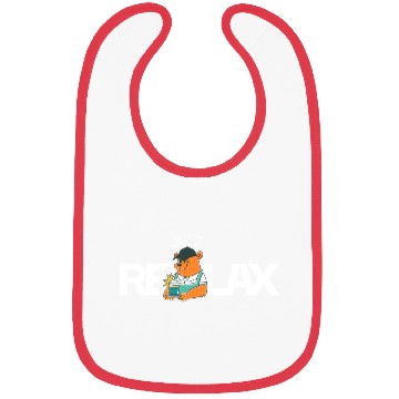 Discover Casual Tiger with Drink and Sunglasses Bibs