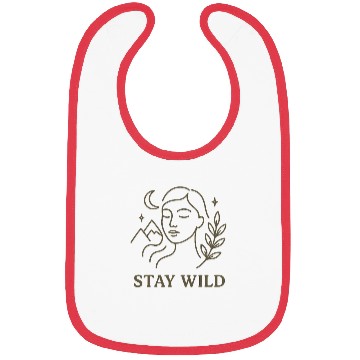Discover Celestial Nature Motivational Design Bibs