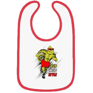 Discover Running lizard Bibs