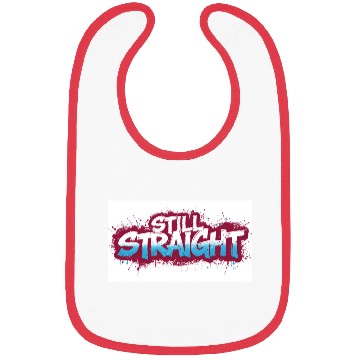 Discover Still Straight American Patriotic Bibs