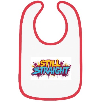 Discover Still Straight Yellow and Teal Bibs