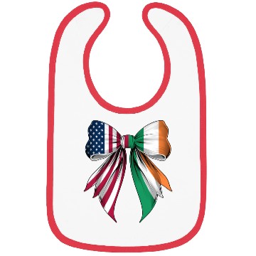 Discover Coquette Bow Ireland Roots Heritage Irish Pride Bibs