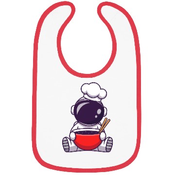 Discover Cosmic Chef Cartoon Design Bibs