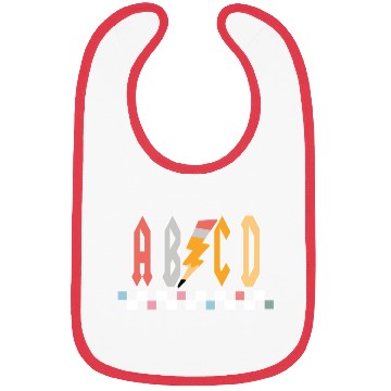 Discover Abcd Teacher Bibs, Teacher Appreciation Gift, Kin