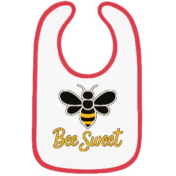 Discover Bee Sweet Motivational Graphic Design Bibs
