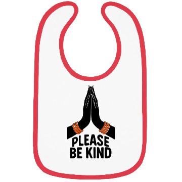 Discover Minimalist Cat with Neon Orange Accents Bibs