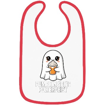 Discover PUMPKIN SPICE POLTERGEIST - GHOST HALLOWEEN Bibs
