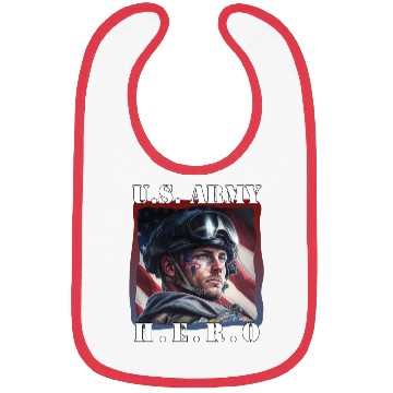 Discover US Army Hero American Soldier Patriotic Apparel Bibs