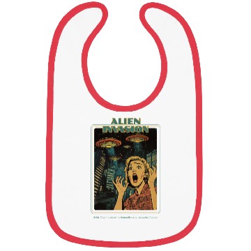 Discover Alien Invasion Bibs