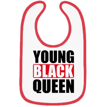 Discover Bold Black Lettering Print Bibs