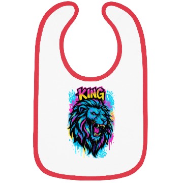 Discover Street Art Lion Bibs