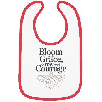 Discover Bloom with Grace Inspirational Bibs