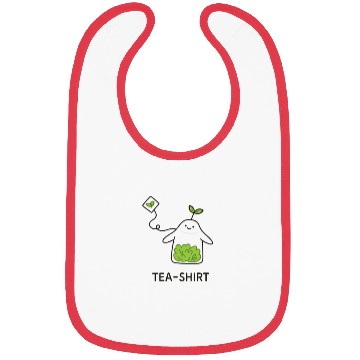Discover Eco-Friendly Tea Plant Mascot Bibs