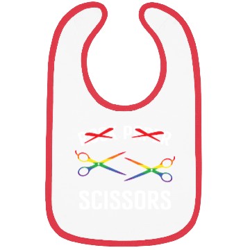 Discover Funny Rock Paper Scissors LGBTQ Pride Bibs